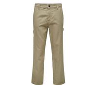 Only & Sons Edge Carpenter Straight Pant Marrone - Taglia 33-47 Abbigliamento