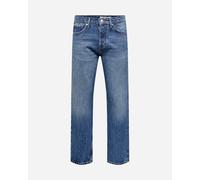 ONLY & SONS - Edge - Jeans dritti lavaggio blu medio W84 L81cm