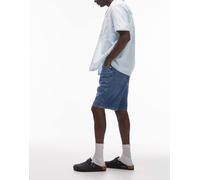 ONLY & SONS - Fade - Pantaloncini di jeans ampi lavaggio blu medio M