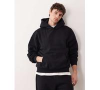 ONLY & SONS - Felpa con cappuccio oversize nera in coordinato-Nero XS