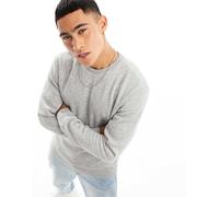 Only & Sons - Felpa girocollo grigia-Grigio S