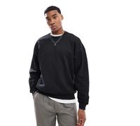 ONLY & SONS - Felpa girocollo oversize nera-Nero XL