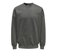 Only & Sons Felpa 'Les Classiques' grigio scuro Uomo Only & Sons M grigio scuro