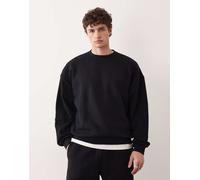 ONLY & SONS - Felpa oversize nera in coordinato-Nero XL