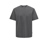 ONLY & SONS Onsfred Life RLX SS Tee Noos T-Shirt, Gessato Grigio, M Uomo