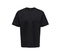 Only & Sons Fred Relaxed T-shirt Nero - Taglia M Abbigliamento Uomo T-shirts