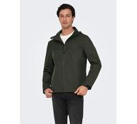 Only & Sons - ONSLUKE WATERPROOF JACKET OTW VD Verde - Abbigliamento L Verde