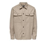Only & Sons Giacca di mezza stagione 'Ash' beige sfumato Uomo Only & Sons L