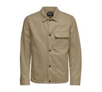 Only & Sons Giacca di mezza stagione 'Hydra' beige scuro Uomo Only & Sons L beige scuro