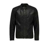 ONLY & SONS Onsmike - Giacca da Uomo in Pu Racer Nero XS