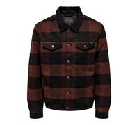 Only & Sons Giacca di mezza stagione 'ONSLouis' marrone / cioccolato Uomo Only & Sons L marrone / cioccolato