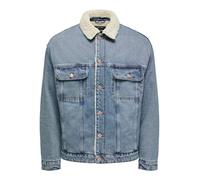 Only & Sons Giacca di mezza stagione 'ONSWILSON' blu denim Uomo Only & Sons L