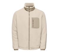 Only & Sons Giacca di pile 'ONSTYRO' crema / stucco Uomo Only & Sons M