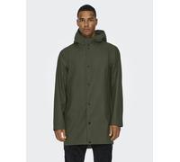 ONLY & SONS - Giacca impermeabile verde XS