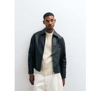 ONLY & SONS giacca in similpelle nera con zip-Nero M