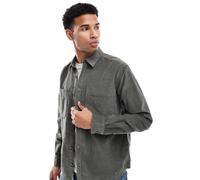 ONLY & SONS - Giacca in tessuto a coste color antracite-Grigio S