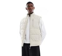 ONLY & SONS - Gilet tecnico beige imbottito-Bianco S