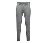 Only & Sons Herren Onsmark Slim Gw 0209 Pant Noos Medium Grey Melange 32W/32L