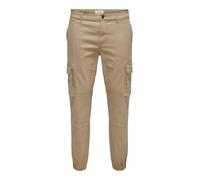 ONLY & SONS Onscarter Life Cargo Cuff 0013 Pant Noos Pantaloni, Cincillà, 32W x 32L Uomo