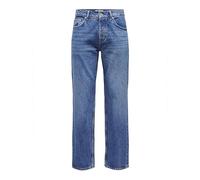 ONLY & SONS Jeans da Uomo Taglio Normale ONSEDGE Mid Rise Taglio Dritto Jeans, Special Bright Blue Denim, 38W x 32L