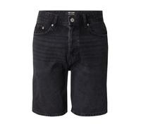 ONLY & SONS Onsedge Black 2047 Azg DNM Shorts Pantaloncini di Jeans, Denim Nero, M Uomo