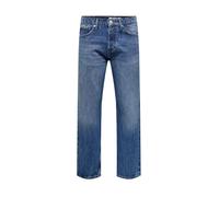 ONLY & SONS - Edge - Jeans dritti lavaggio blu medio W84 L81cm