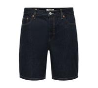 Only & Sons Jeans 'ONSEdge' blu notte Uomo - Abbigliamento - Pantaloni - Pantaloni corti e bermuda - Pantaloncini di jeans Only & Sons 38