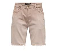 Only & Sons Jeans 'ONSEdge' cappuccino Uomo - PROMO - Pantaloni - Shorts - Shorts di jeans Only & Sons 38