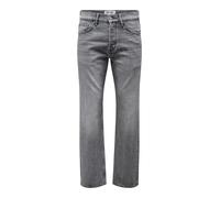 Only & Sons - ONSEDGE STRAIGHT MG 8202 TAI DNM NOOS Grigio - Abbigliamento 31 X 34 Grigio