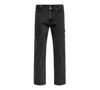 Only & Sons - ONSEDGE STR CAR WB 3015 TAI DNM NOOS Nero - Abbigliamento 30 X 32 Nero