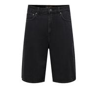 Only & Sons Jeans 'ONSRemi' nero denim Uomo - Abbigliamento - Pantaloni - Pantaloni corti e bermuda - Pantaloncini di jeans Only & Sons 28-29