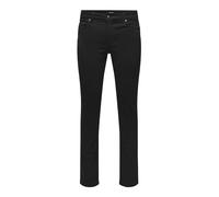 Only & Sons Jeans Slim Fit Uomo, Denim Nero., W32 / L32