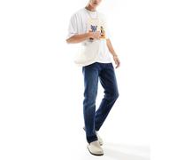 ONLY & SONS Uomo O&S Jeans Regolare Straight Stretch Denim ONSWEFT Lavaggio Stone Hose Pantaloni, Colore:Blu, Taglia Pantalone:29W / 30L