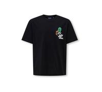 Only & Sons Junior Maglietta 'OSJFRED LAURENT' blu chiaro / verde erba / nero / bianco Bambini Only & Sons Junior 134-140