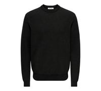 ONLY & SONS, ,Knitwear ,Uomo ,Nero ,S Dave Maglia Girocollo