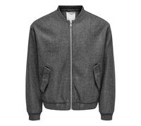 ONLY & SONS - Life Bomber Jacket - - Jackets - Uomo - Grigio - L