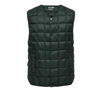 ONLY & SONS Light Down Vest Onsgavin-Gilet Leggero, Colore: Otw, Darkest Spruce, S Uomo
