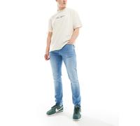 Only & Sons - Loom - Jeans slim blu lavaggio chiaro-Grigio W91 L81cm