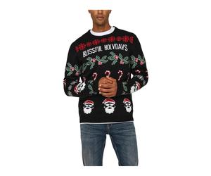 ONLY & SONS - Maglieria Stampata Girocollo a Maniche Lunghe - - Knitwear - Uomo - Multicolore - L
