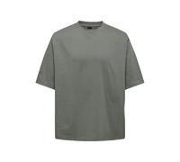 ONLY & SONS Maglietta da Uomo con Scollo Rotondo, Castor Gray., M