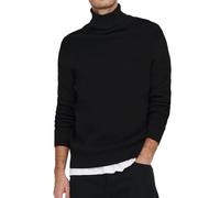 ONLY & SONS Onsphil Reg 12 Struc Roll Neck Knit Noos Maglione, Nero, L Uomo