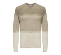 ONLY & SONS - Maglione lavorato argento XL