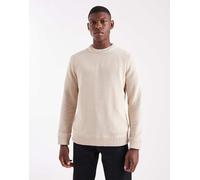Only & Sons Pullover Uomo Girocollo Maglia soffice Comoda Regular Fit, Colore:Beige-2, Dimensione Maglia:M