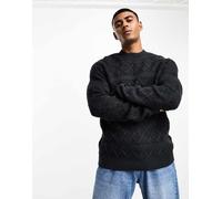 Only & Sons - Maglione girocollo blu navy testurizzato XS