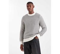 ONLY & SONS - Maglione girocollo color crema-Bianco XL