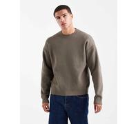 ONLY & SONS - Maglione girocollo oversize color marrone chiaro S