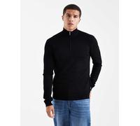 ONLY & SONS - Maglione nero con zip corta S