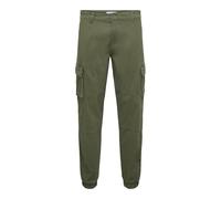 Only & Sons Pantaloni cargo ONSCam Stage affusolati fondo elasticizzato tasche cargo Oliva Taglia 36