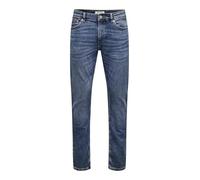 ONLY & SONS Onswarp Skinny Blue 3229 Jeans Noos, Blu Denim, 32W x 32L Uomo
