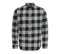 Only & Sons NOS Onsgudmund LS Checked Shirt Noos, Camicia Uomo, Grigio (Griffin Griffin), X-Small